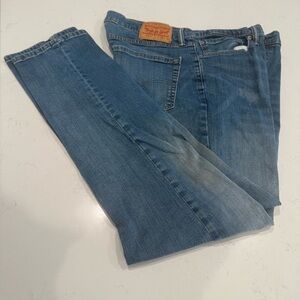 Levi's Men's Classic Blue Straight Jeans 36 x 32 511 Slim Fit